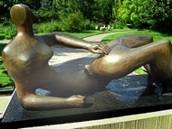 Martigny, au parc de sculptures...