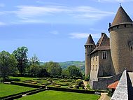 Château de Virieu, coté jardin