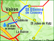 du gte  St Etienne de Crossey
