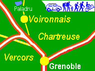 Au pied de la Chartreuse,  deux pas du Vercors,un tremplin pour tout dcouvrir.