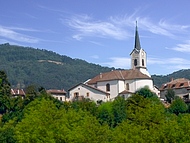 St Etienne de Crossey: l'église
