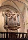 St Jean de Moirans,  glise, l'orgue Silbermann