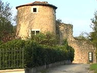 La tour du Château Féodal de Tullins