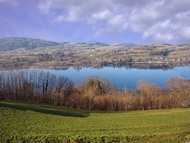 le lac de Paladru vu de Bilieu