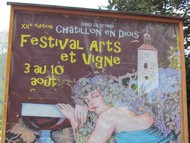 festival Arts et Vignes à Chatillon en Diois