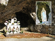 St Joseph de Rivière,  la grotte