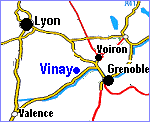 carte isère Vinay
