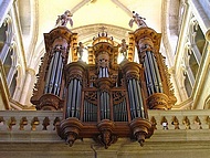 St Antoine l'Abbaye, l'orgue