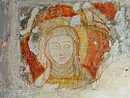 St Antoine l'Abbaye, fresque