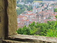 Tour Barral, vue sur la ville