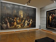 évènements historiques peints sur des toiles gigantesques