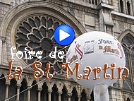 Foire de la St Martin, depuis des siècles et par tous les temps.