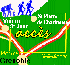 accès en Chartreuse