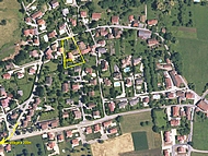 hameau Le Delard St Jean de Moirans, vue satellite.